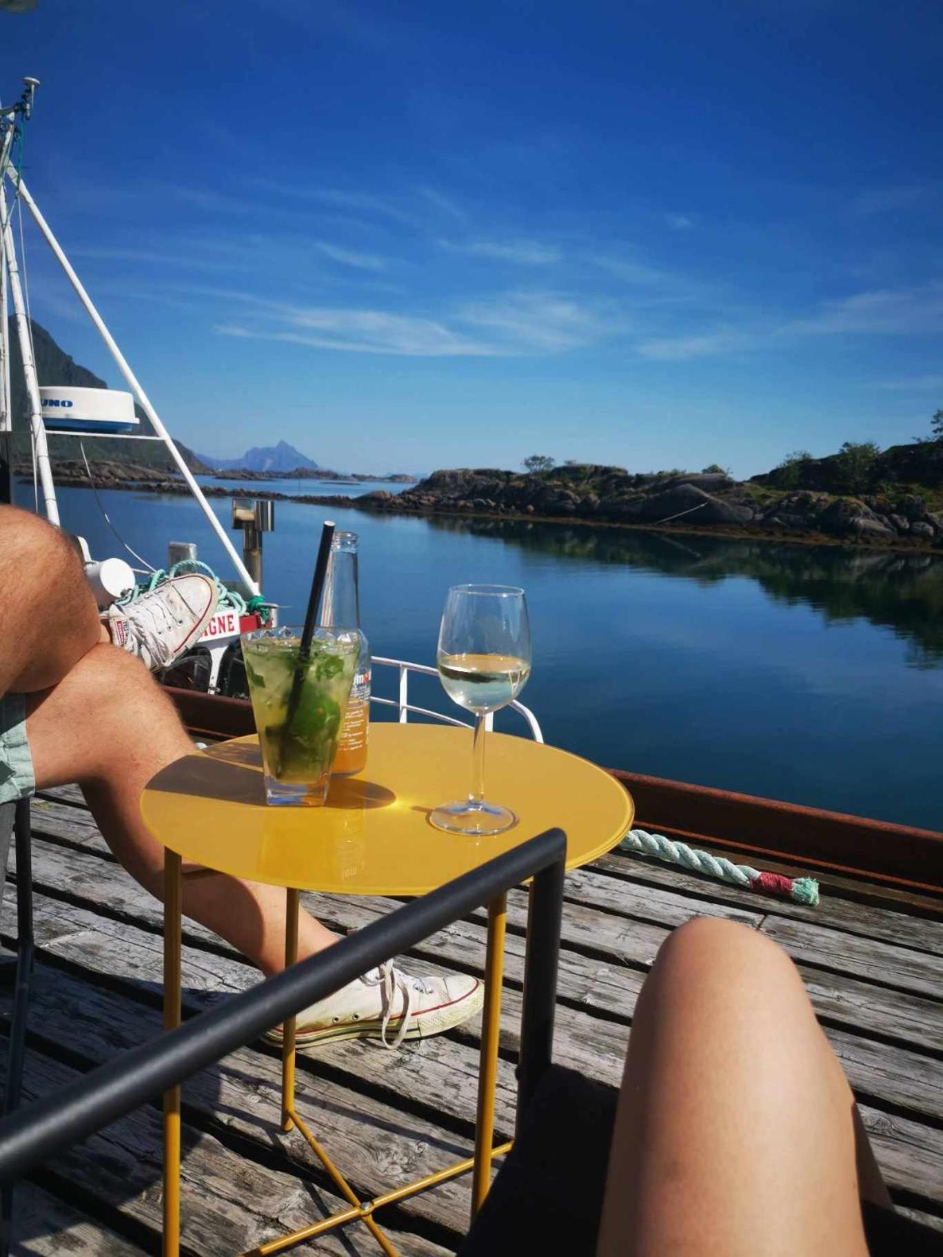 Kaikanten Rorbuer Sennesvik Kültér fotó
